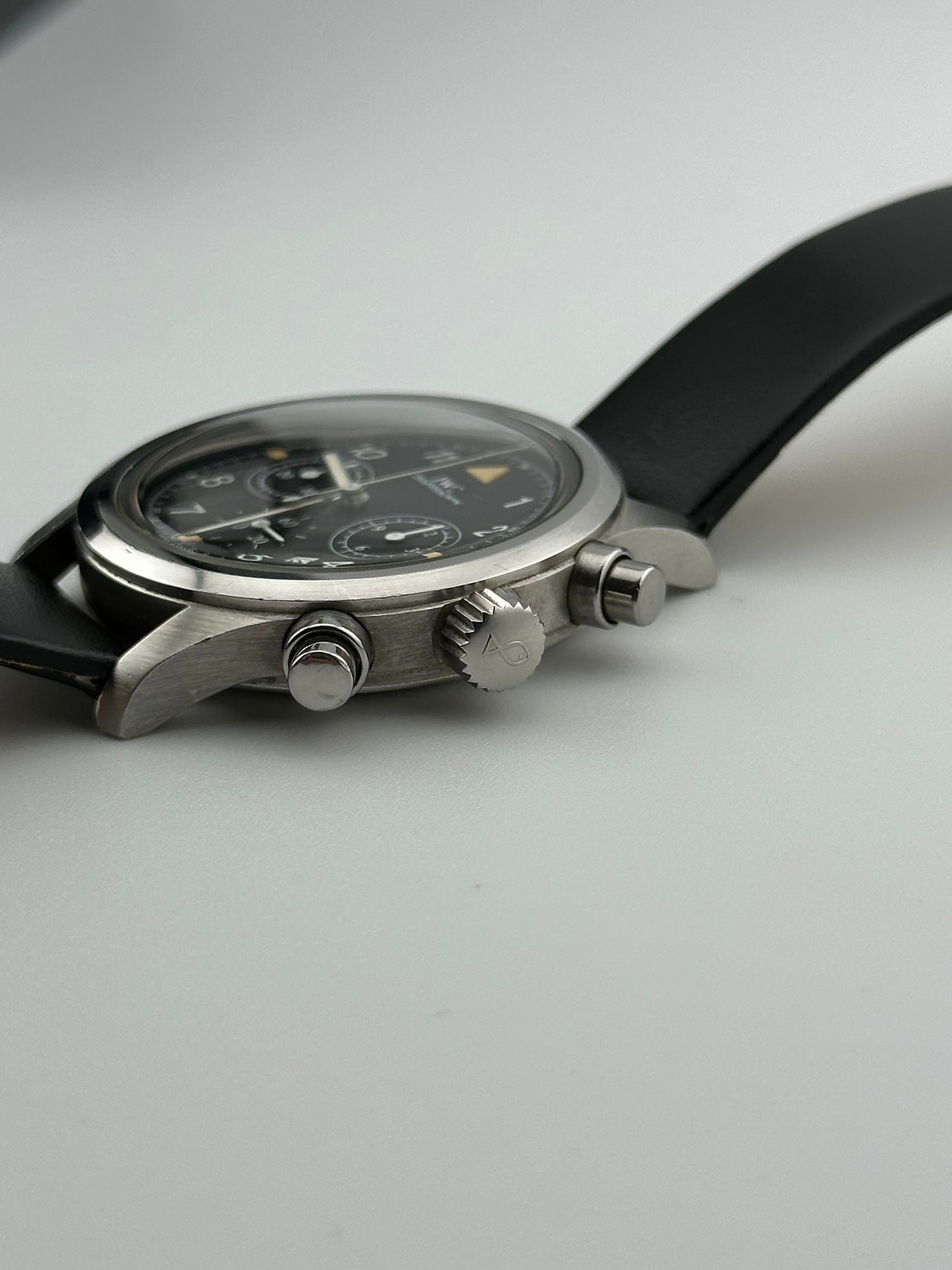 IWC Fliegerchronograph Pilot Watch - Black Dial